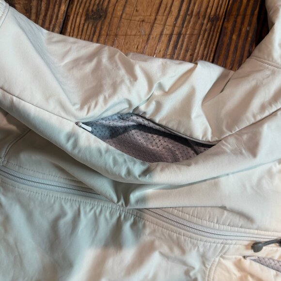 The North Face Ivory TNF Apex Soft Shell Full Zip Jacket Women’s Size Medium - Picture 8 of 12